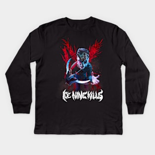 Ice Nine Kills Lyrics Kids Long Sleeve T-Shirt